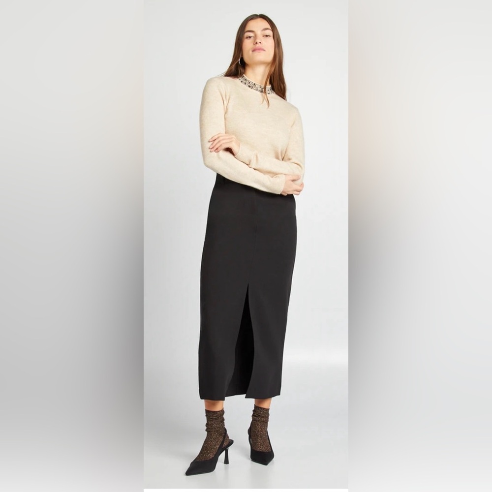 Abercrombie & Fitch Black maxi Skirt